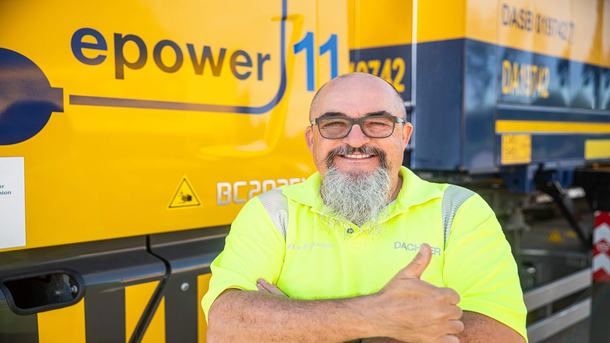 Alexander Sontheim, DACHSER Service and Ausbildungs GmbH'da s&uuml;r&uuml;c&uuml; eğitmeni.