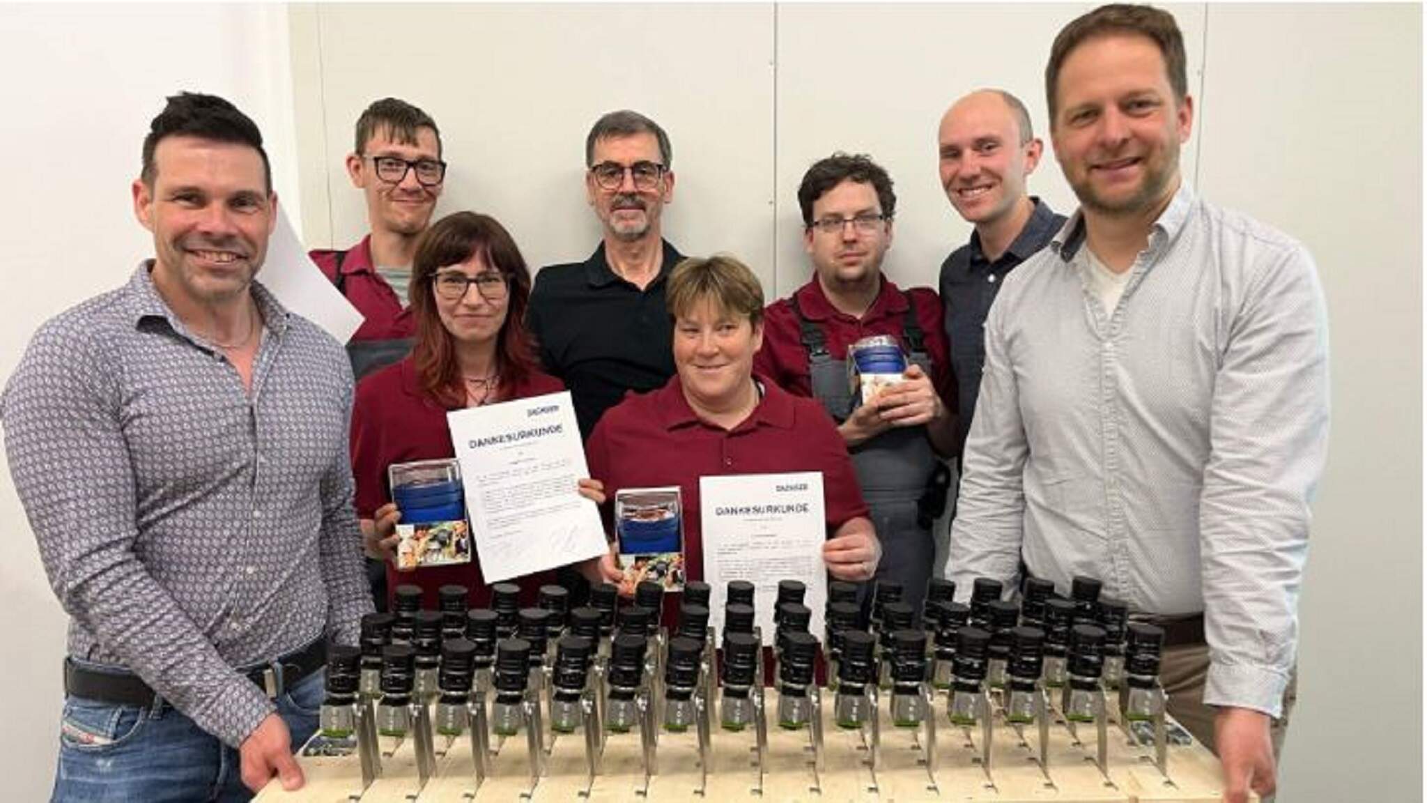 DACHSER, Kempten'deki Allgäuer Werkstätten atölyeleriyle yakın işbirliği içindedir.